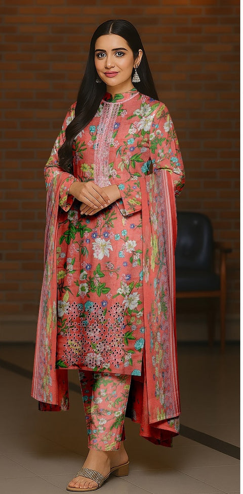 LUXURY LAWN EMP 3 PEICE SUIT